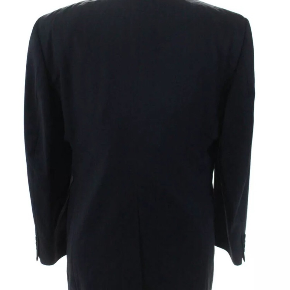 EUC BURBERRY LONDON vneck pinstripe blazer size 44 - Picture 4 of 8